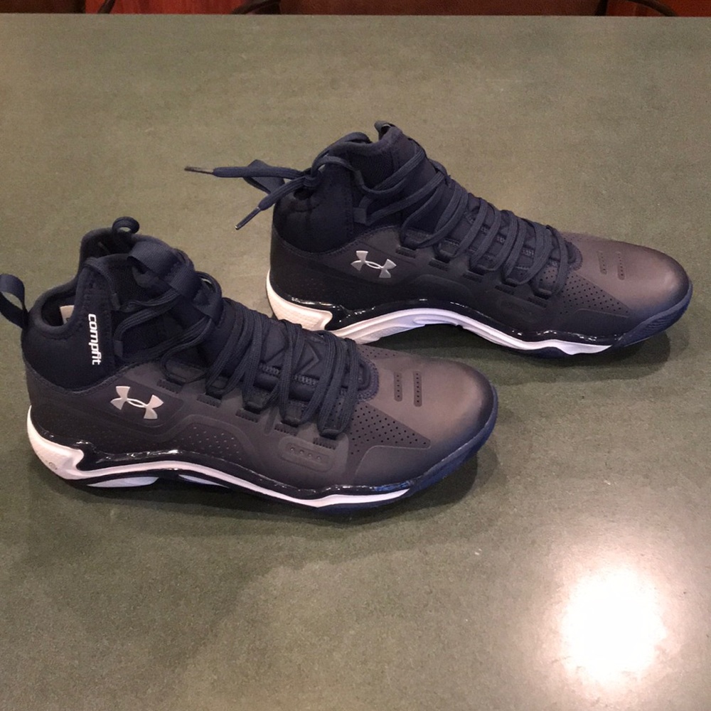 New UA Compfit MicroG pro basketball sneakers.